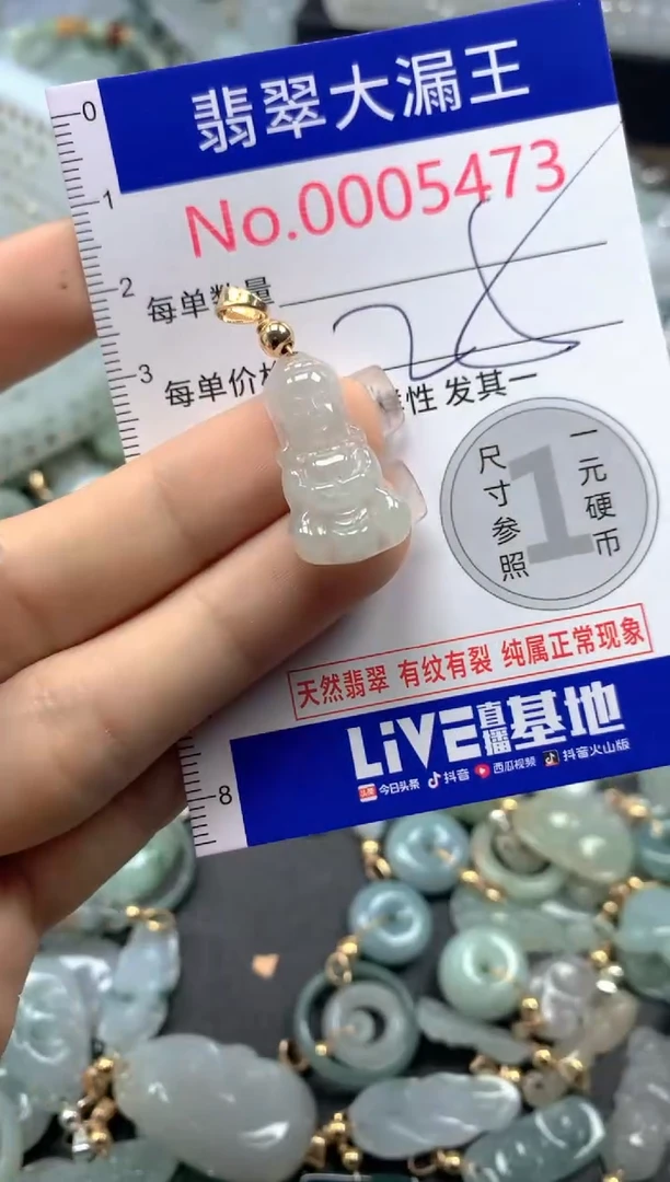 颈饰未镶嵌翡翠5473