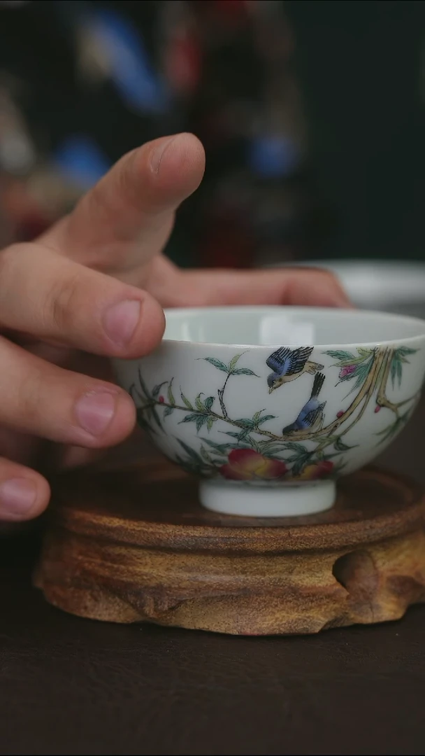 景德镇手工手绘杯1