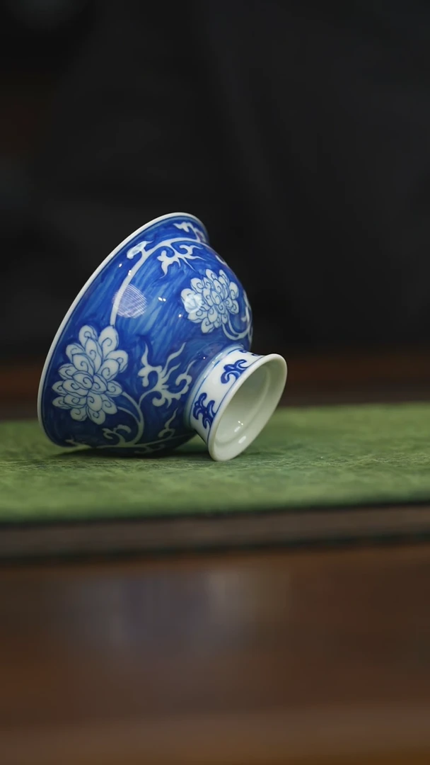 【闪购商品】杯柴窑青花破价福利