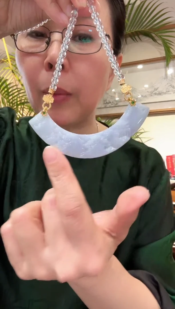 【闪购商品】翡翠颈饰未镶嵌国风