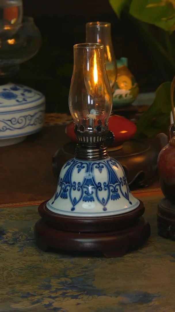 【闪购商品】景德镇陶瓷灯摆件