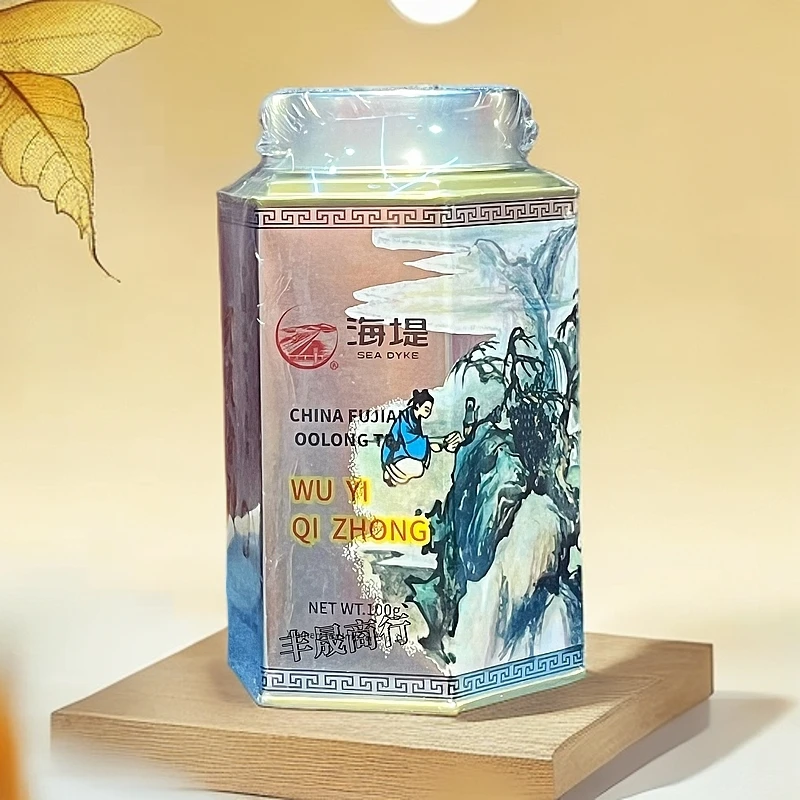 海堤武夷奇种限量版70周年大红袍罐装散茶100g浓香型茶叶乌龙茶