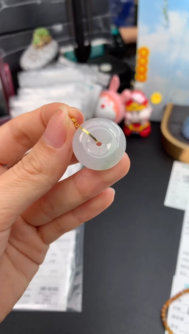 定制翡翠18K金镶嵌模式推广期48小时鉴赏期