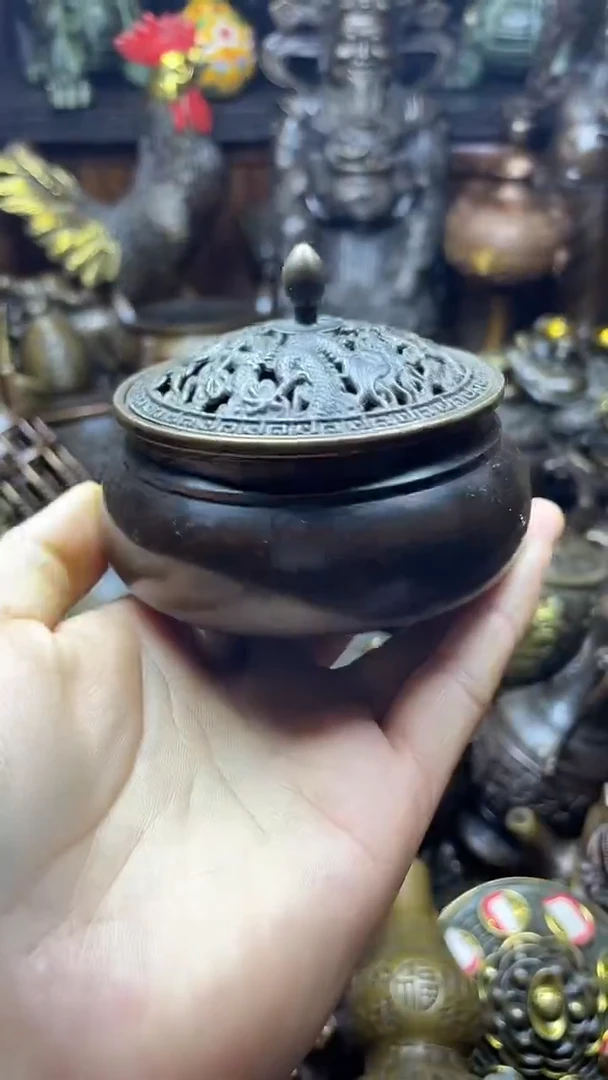 闪购链接，点击下单，有运费险，铜摆件