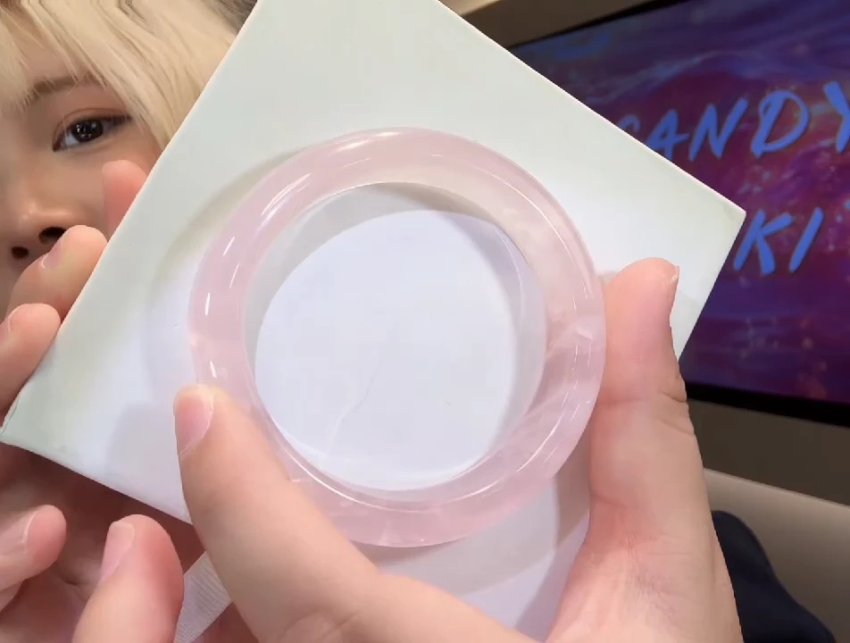 未镶嵌手链水晶黑糖kiki