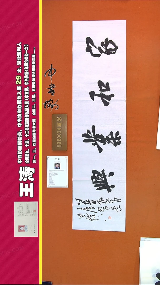 【闪购商品】书法275A王涛书法作品