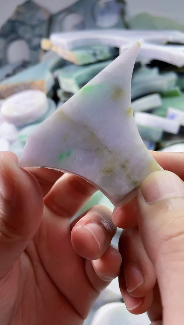 翡翠裸石天然A货翡翠957