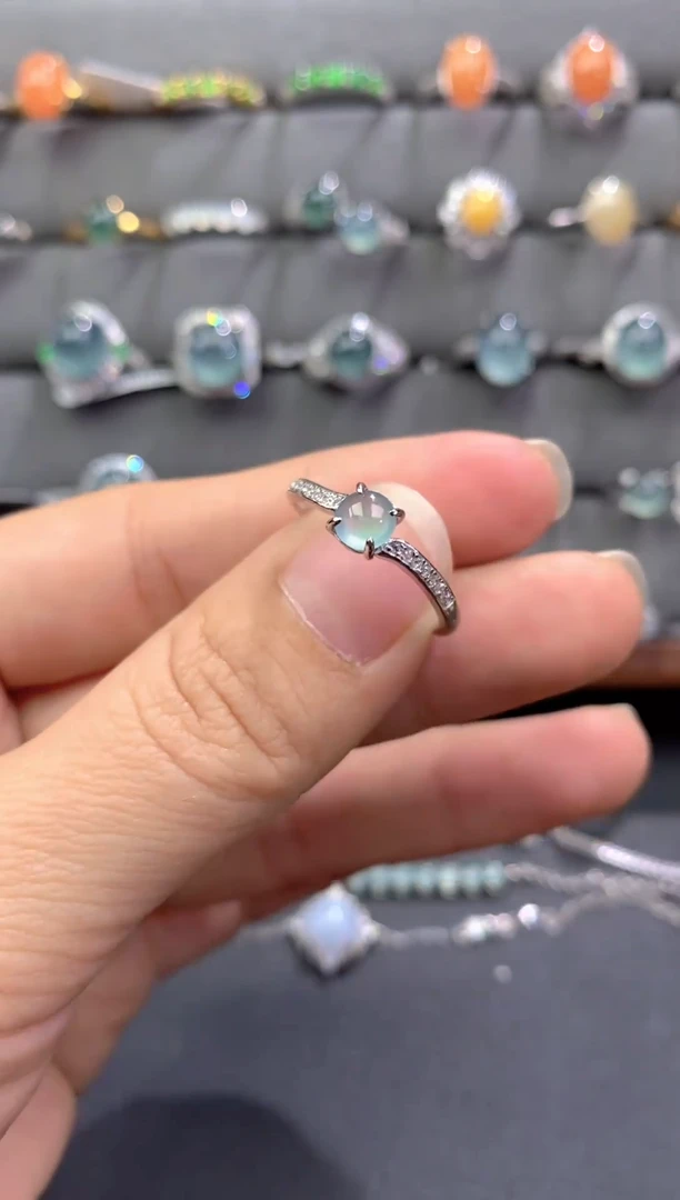 未镶嵌戒指翡翠翡翠A货