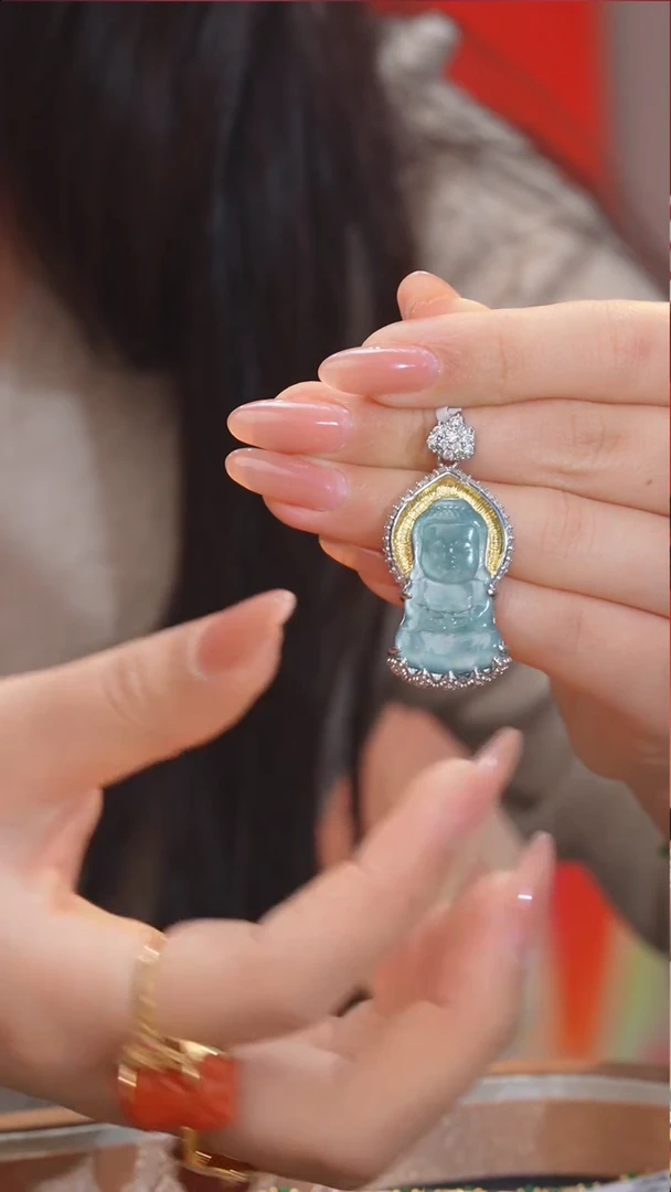 【闪购商品】翡翠吊坠(不含链)未镶嵌多样性发@@W9626