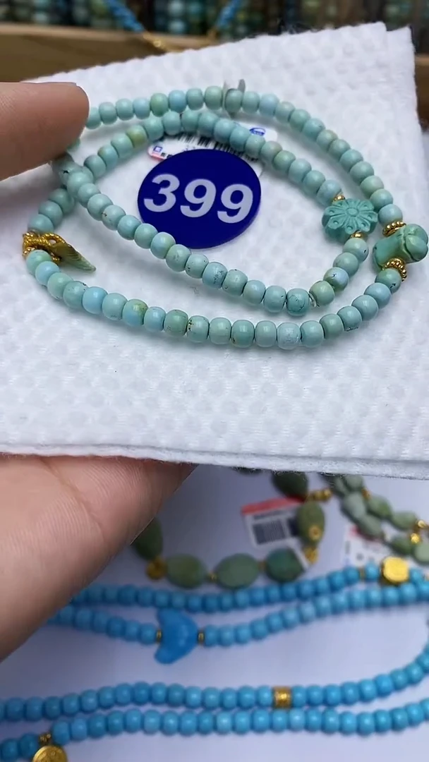 【闪购商品】绿松石手串未镶嵌399