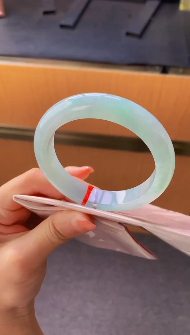 未镶嵌手镯翡翠-C169 圈口55.6