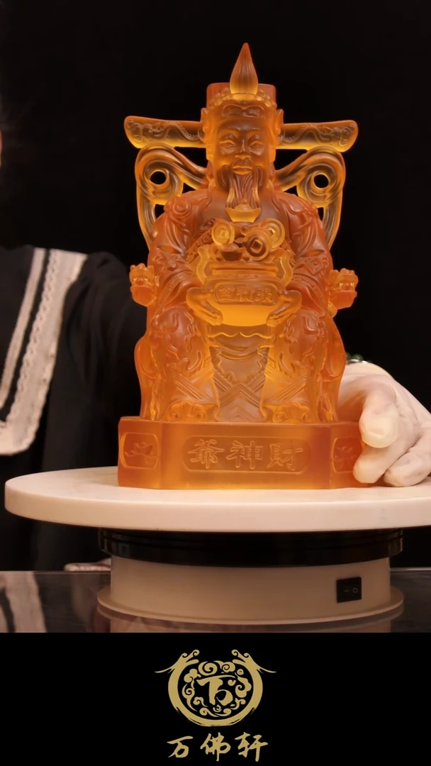 树脂财神爷23高66