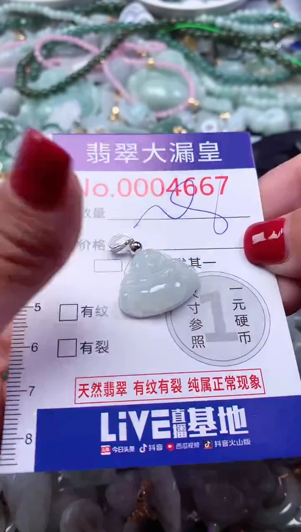 颈饰未镶嵌翡翠4667