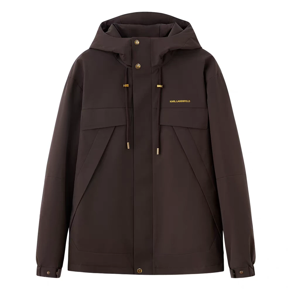 【官方男装】KARL LAGERFELD卡尔拉格斐25款派克服鹅绒服M26Y4001