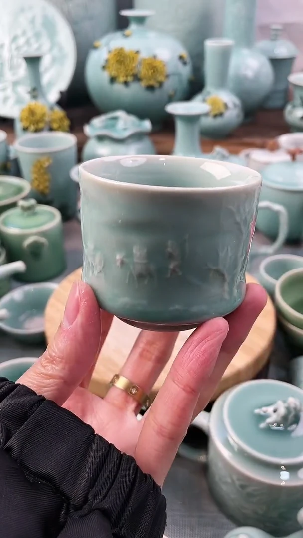 【闪购商品】福利款 慧仙青瓷 瓷器 限时福利放漏