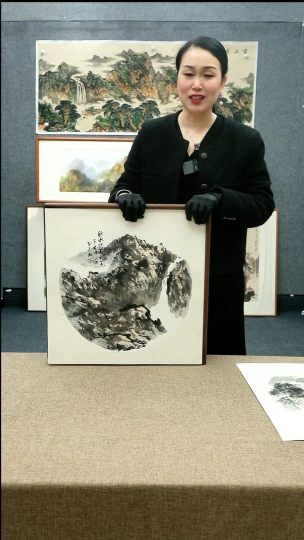 【闪购商品】国画52*52徐正道老师山水