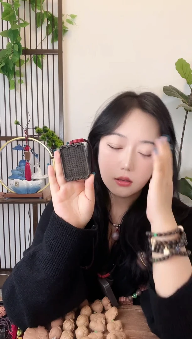 泥塑安宫心经牌子一个