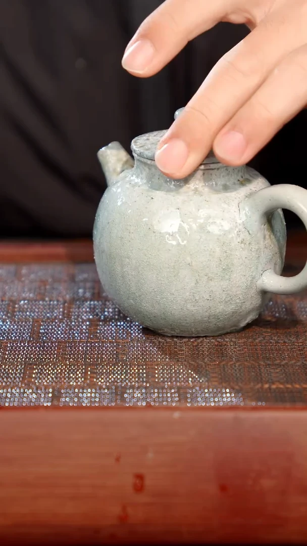 陶瓷奢瓷/瑞寅柴烧茶器（壶）1665 微瑕