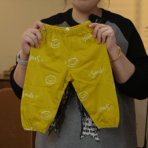 SJ0026满印灯笼裤直播间按号码拍连体衣男童女童