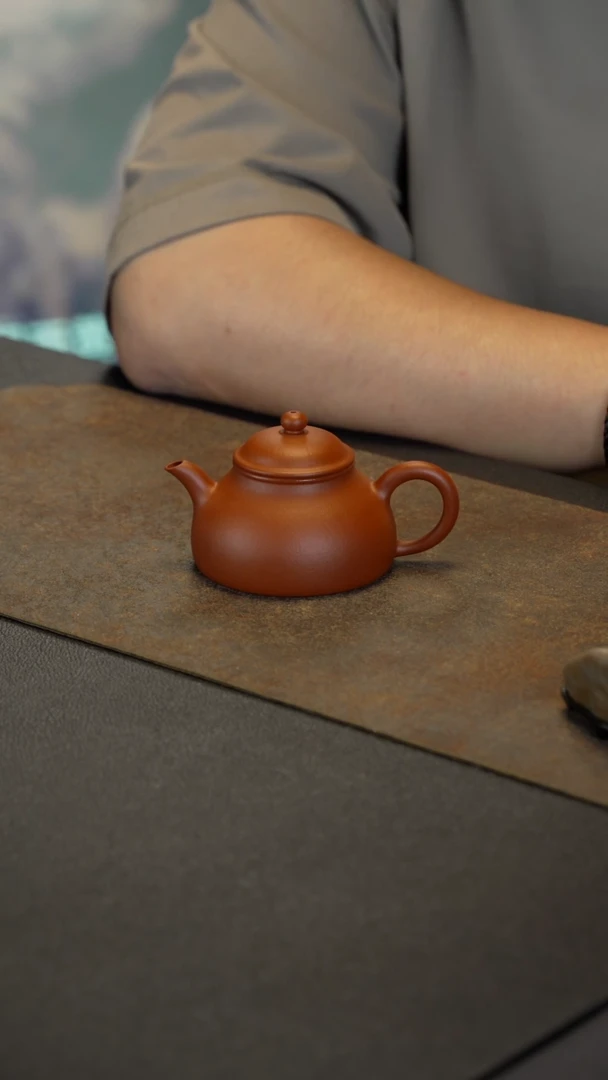 茶壶紫砂怀颖 朱泥
