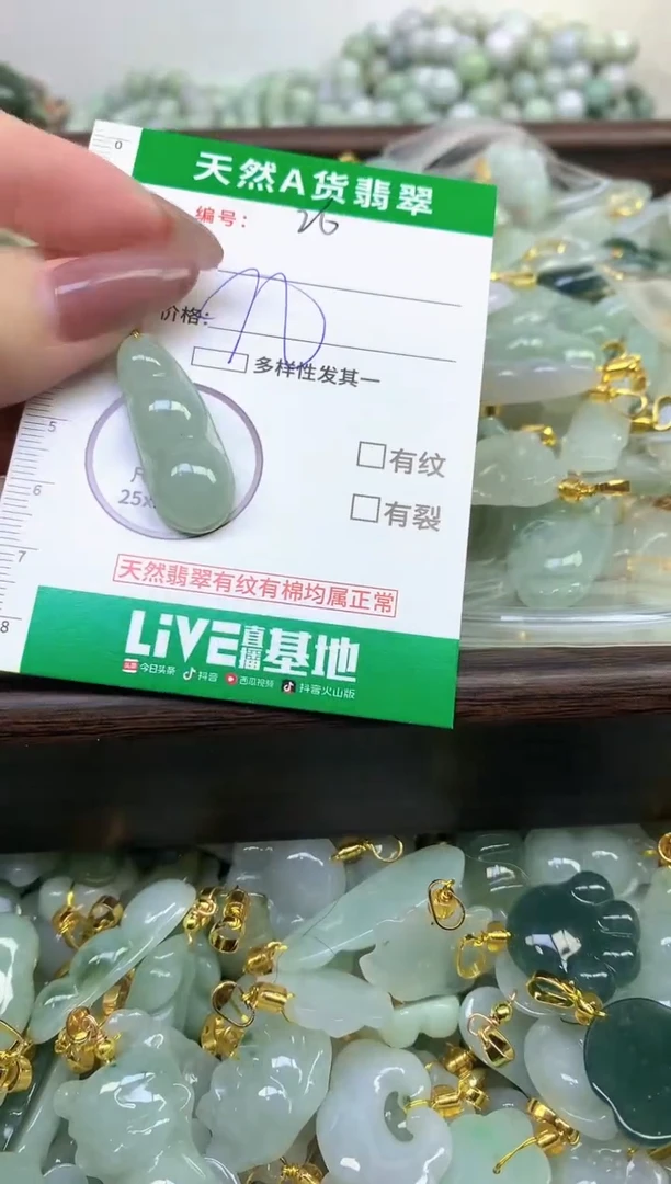 颈饰未镶嵌翡翠纯天然缅甸A货翡翠