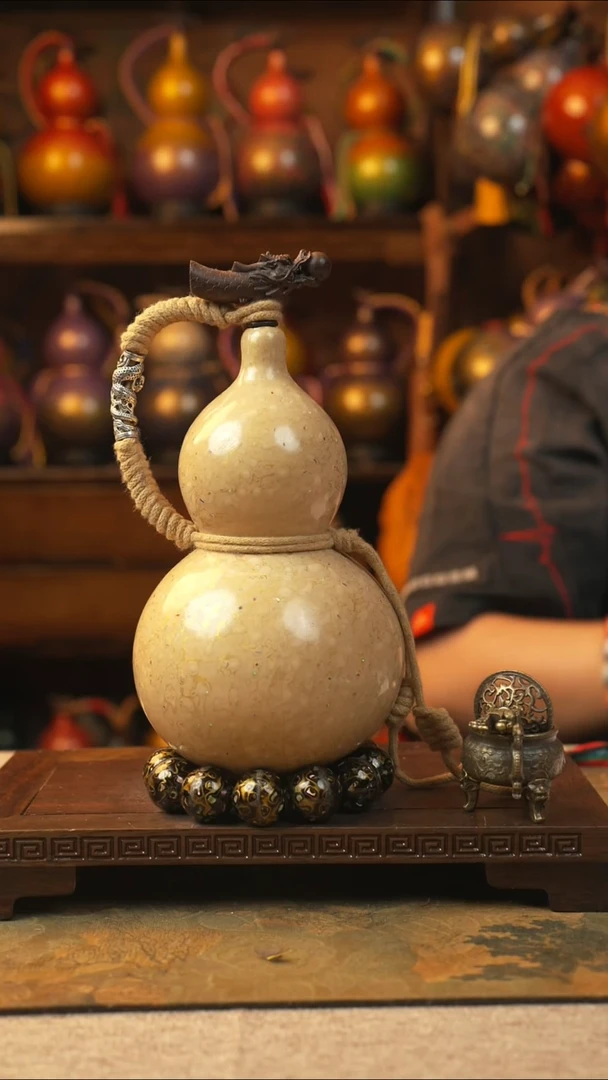 557大漆一物一拍记葫堂出品【不带手串】