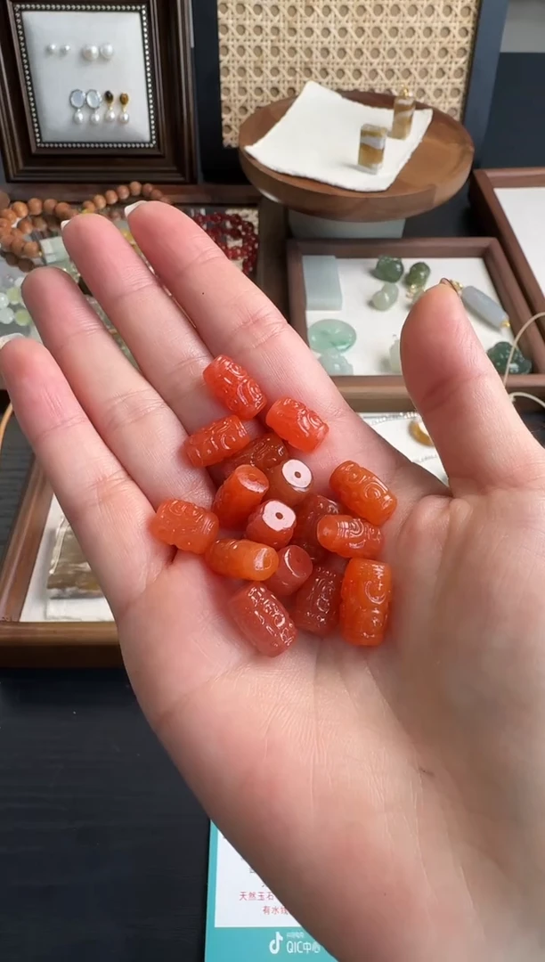 未镶嵌颈饰玛瑙/玉髓1多样性拍一发一