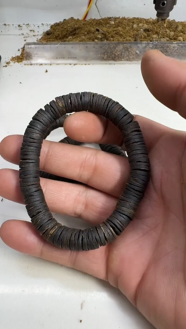 手串沉香乌身1.0规格单圈15克片珠沉水