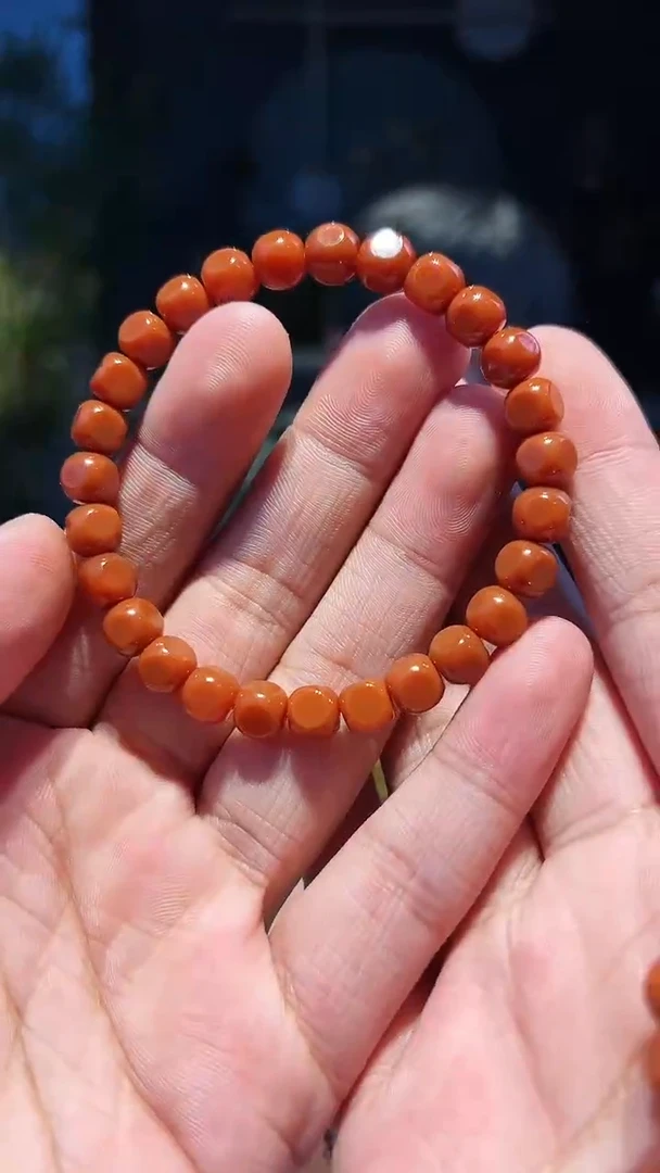 【闪购商品】南红玛瑙手串未镶嵌单圈