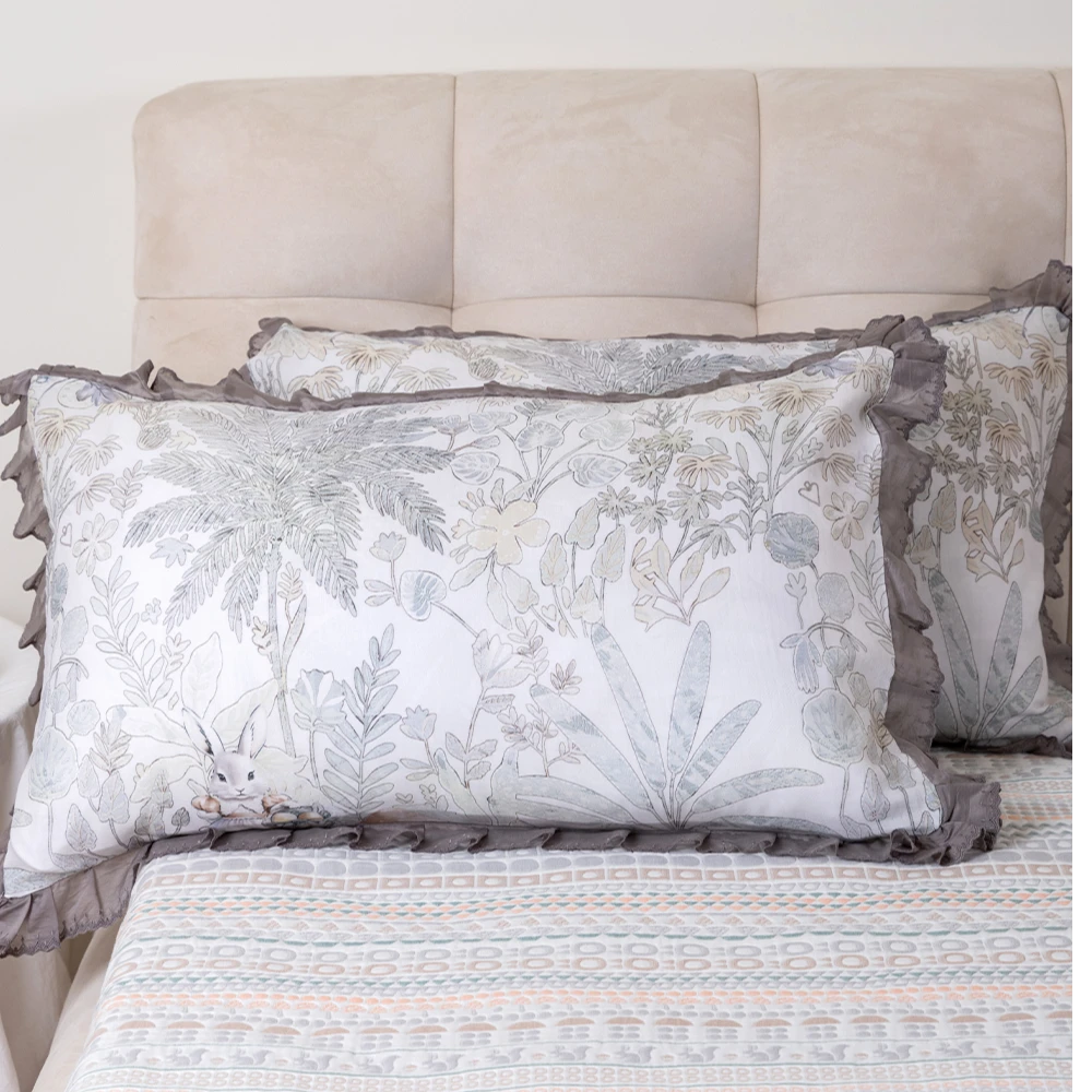 雅赞2025新款夏凉被枕套凉感软糯亲肤