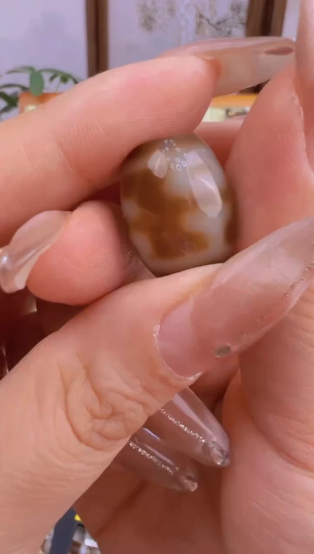 【闪购商品】玛瑙/玉髓吊坠(不含链)未镶嵌102.微瑕