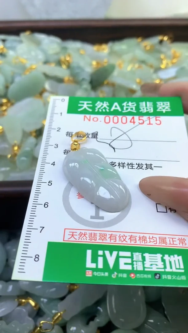 颈饰未镶嵌翡翠纯天然缅甸A货翡翠