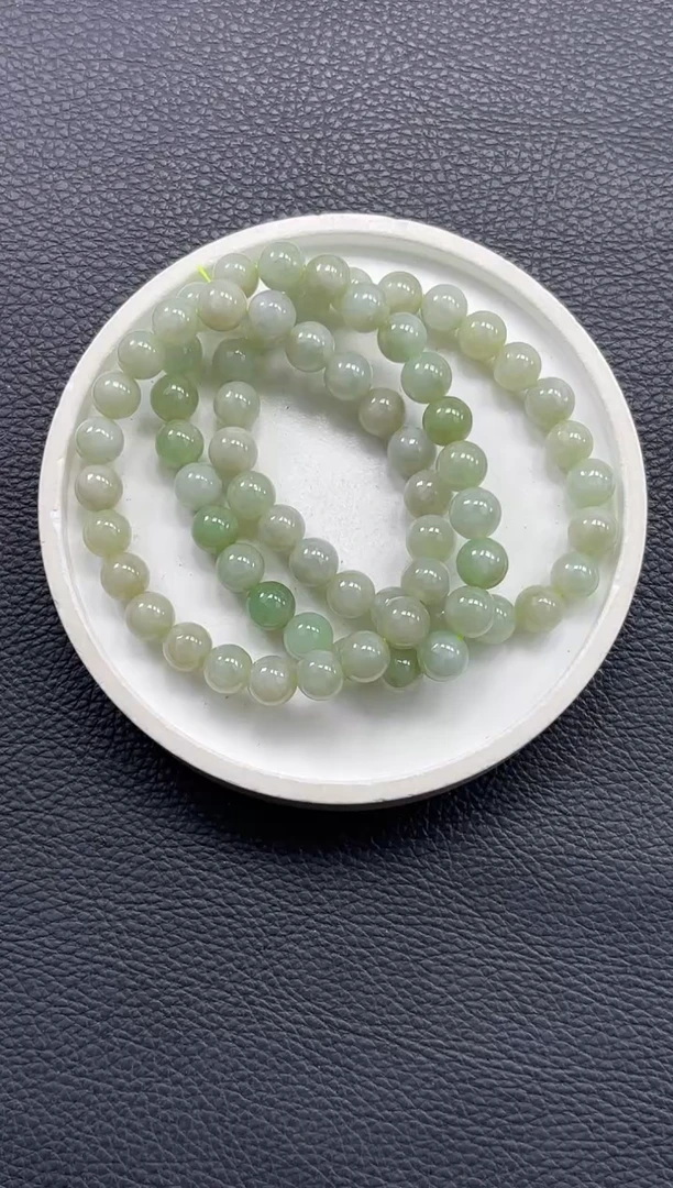 未镶嵌手串翡翠K432-1273 手串单圈 多样性发一件
