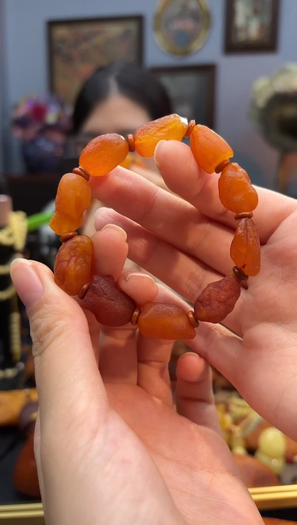 手串琥珀未镶嵌手串