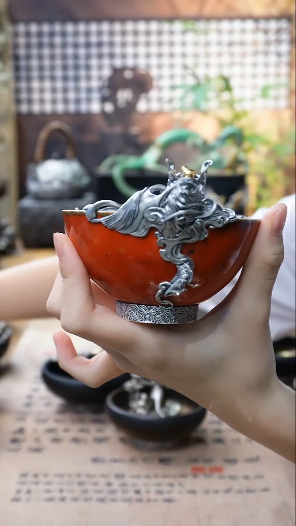 丶****?欲山行 汝窑鲤鱼杯