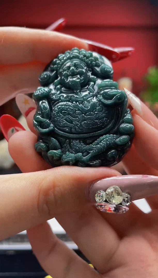 颈饰未镶嵌翡翠翡翠A货 LL006多样性发其一