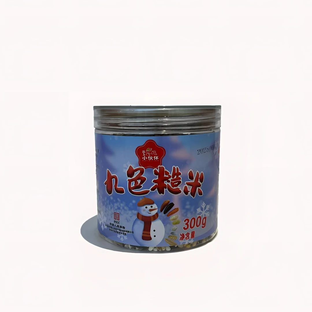 故乡小伙伴九色糙米300g/罐