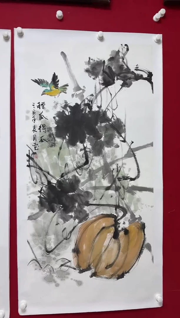 书法YY 08 花鸟 6