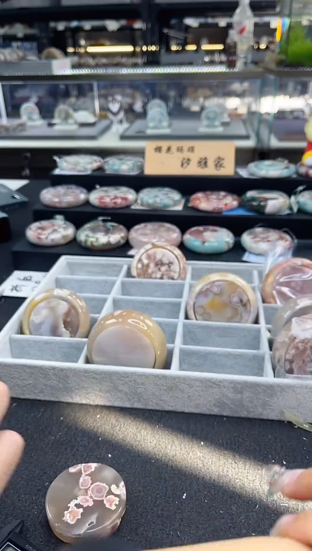 未镶嵌手镯石英质玉瑾圈口（赠品镯心）