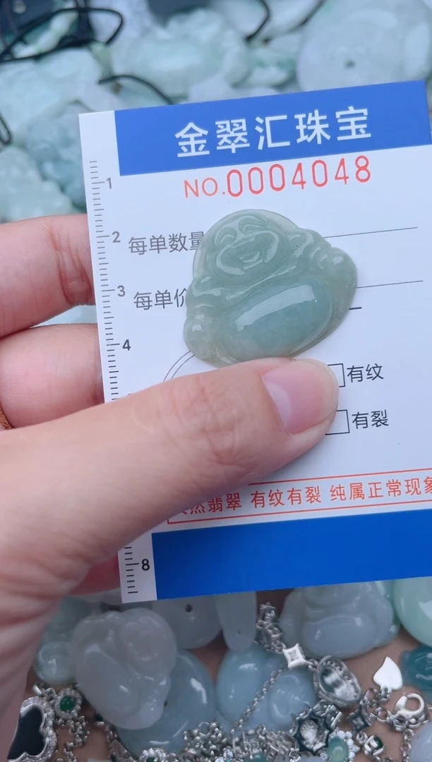颈饰未镶嵌翡翠4048