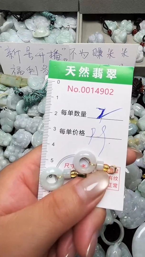 翡翠未镶嵌吊坠(不含链)4902
