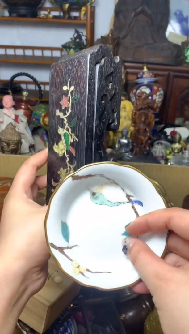 紫砂盖碗瓷器默认微瑕瓷器