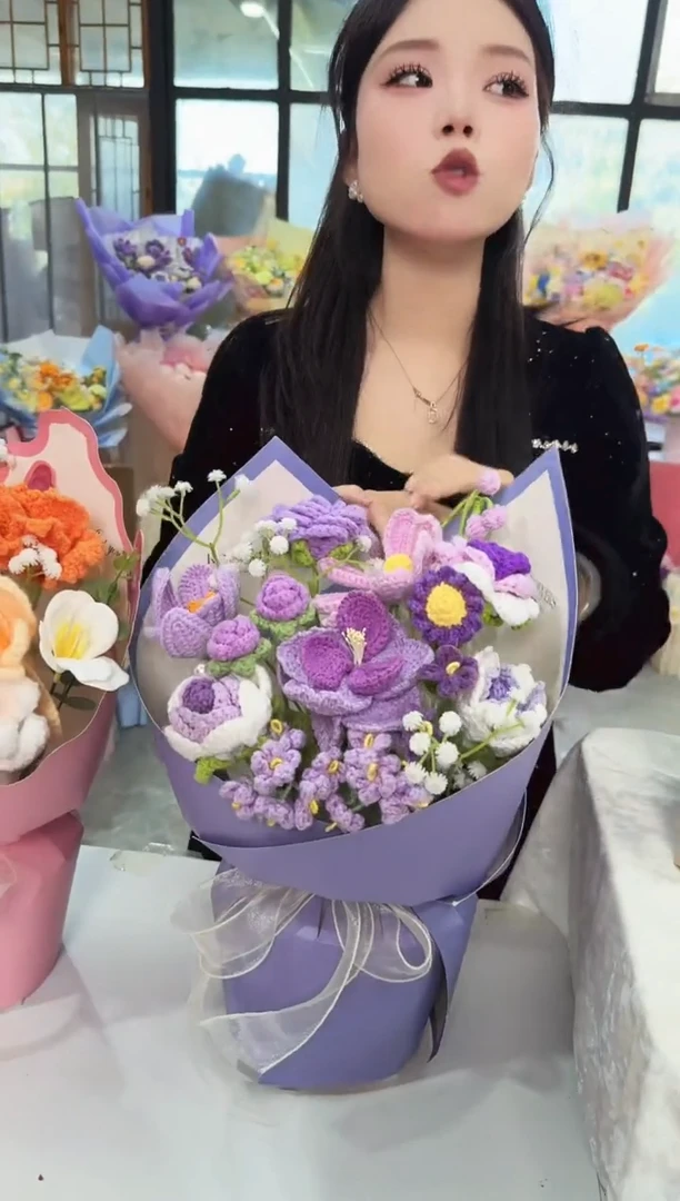 非遗手工定制花束，孤品清仓！！