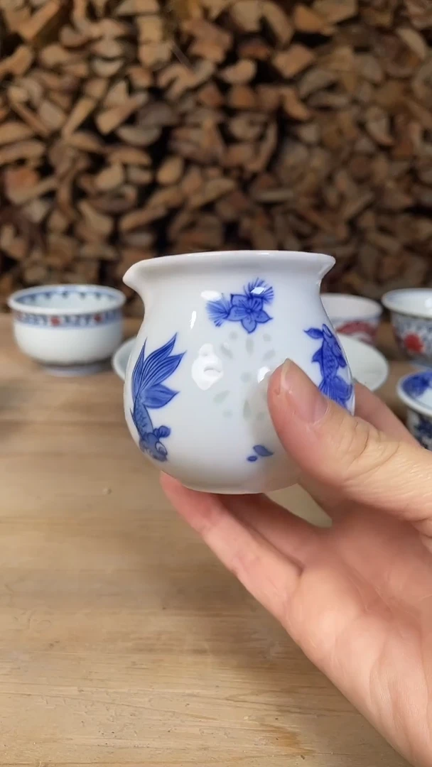 杯子瓷景德镇手工手绘陶瓷