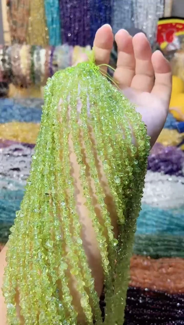 未镶嵌珠宝半成品水晶橄榄