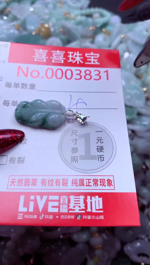 颈饰未镶嵌翡翠3831