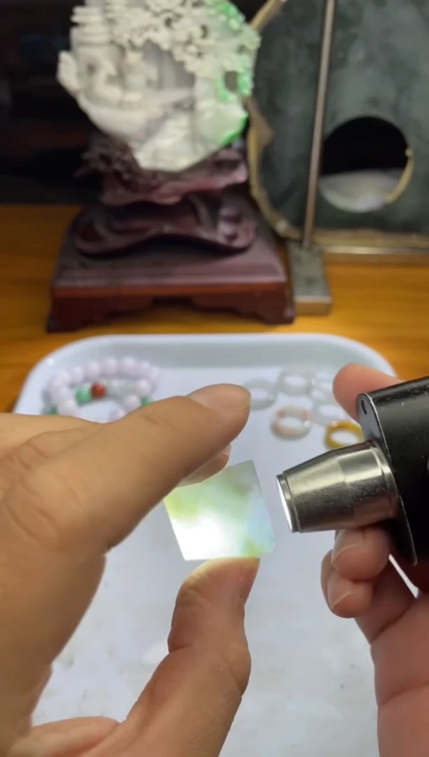 未镶嵌挂件翡翠 天然缅甸翡翠A货