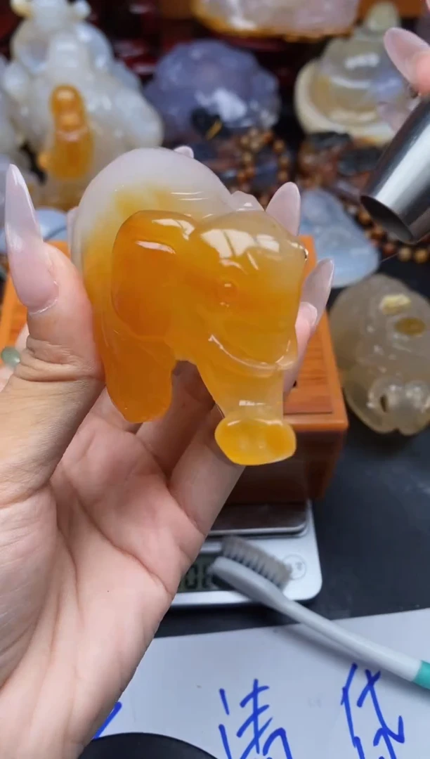 【闪购商品】玛瑙/玉髓颈饰未镶嵌ll