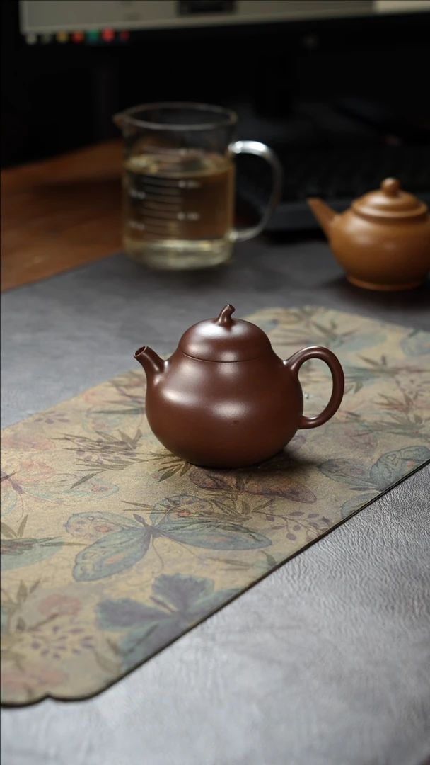 茶壶紫砂茄瓜紫泥180cc