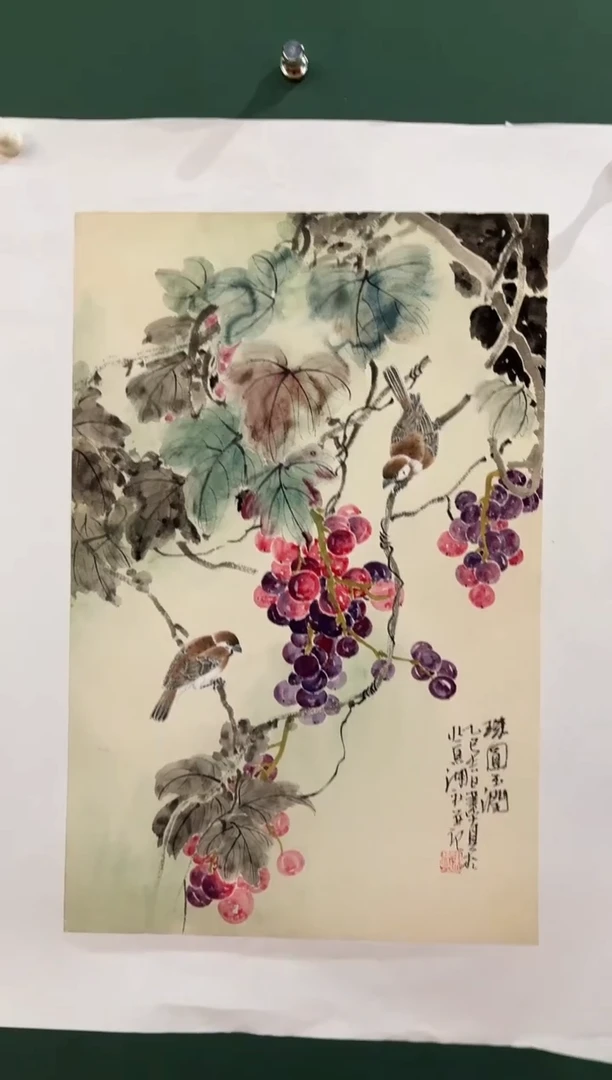 国画周建真老师绘画作品27-56